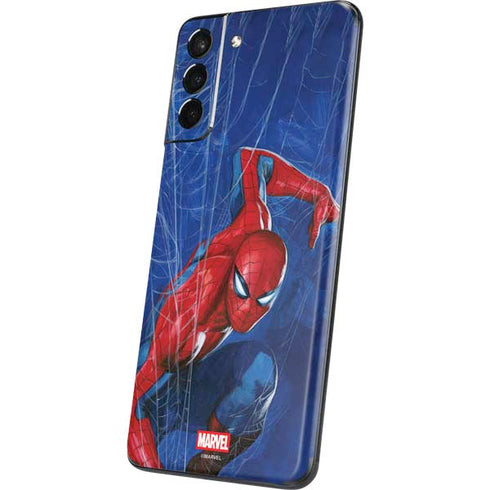 Marvel Spiderman World of Webs Galaxy S21 Plus 5G Skin